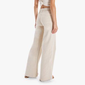 MOTHER Patch Pocket Roller Fray bell bottom jeans 26